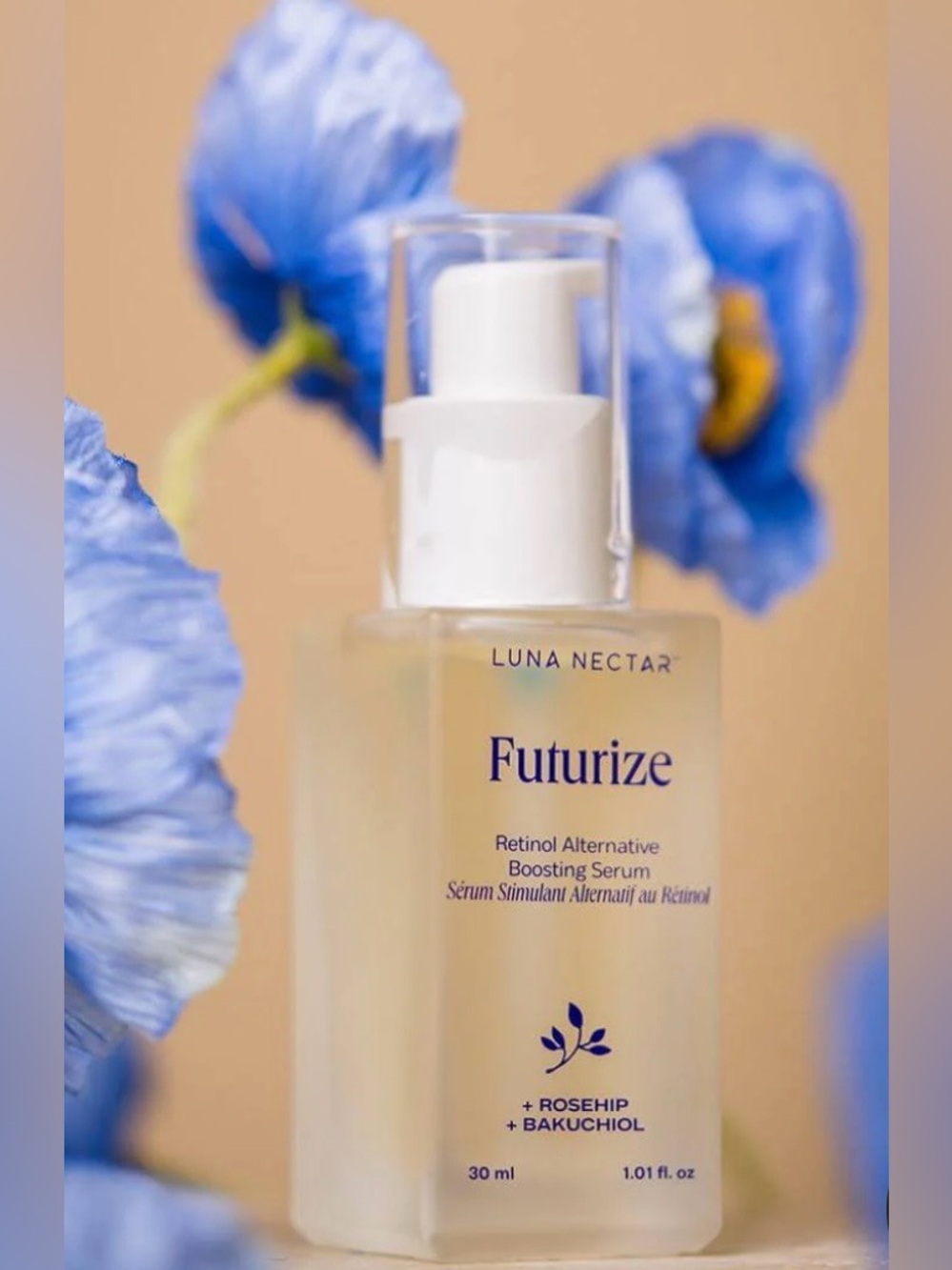 Futurize Retinol Alternative Boosting Serum . Just 3 ingredients. 1.01 Fl. Oz. - Picture 3 of 13